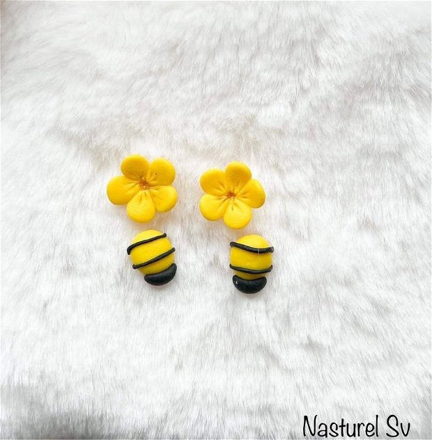 Set Cercei: albinuțe și floricele