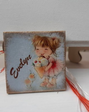 Martisor personalizat cu nume