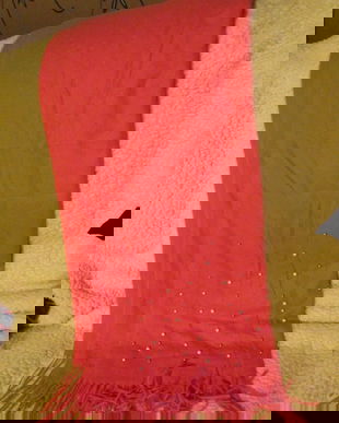 fular  nou portocaliu casmir deosebit