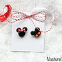 Mărțișor cercei: Minnie & Mickey