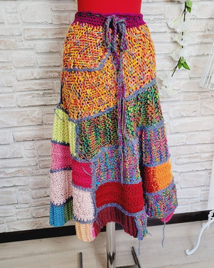 Fustă boho-chic