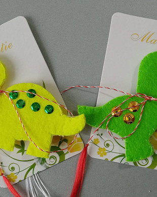 Martisor din fetru