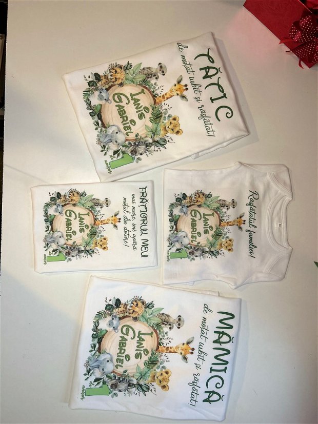 Tricouri personalizate mot jungla