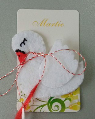 Martisor din fetru
