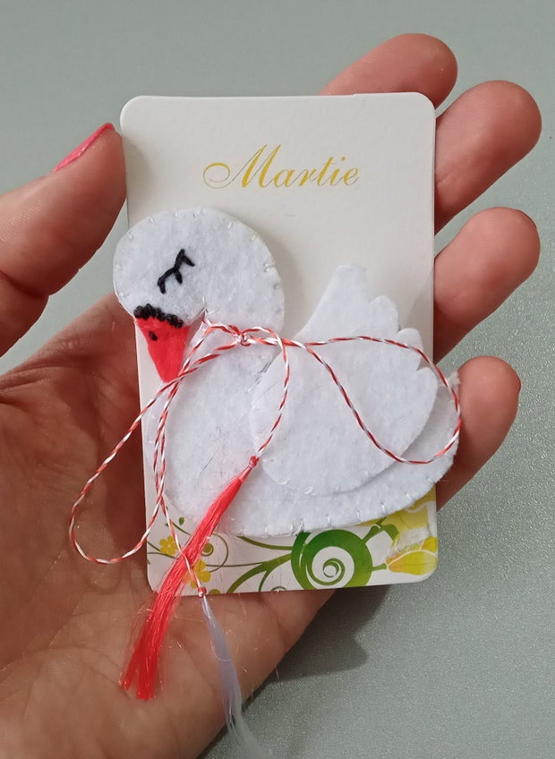 Martisor din fetru