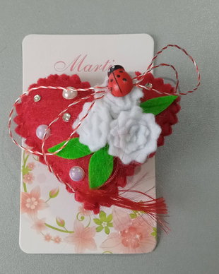 Martisor din fetru