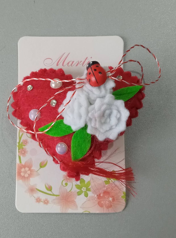 Martisor din fetru