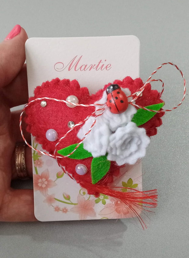 Martisor din fetru