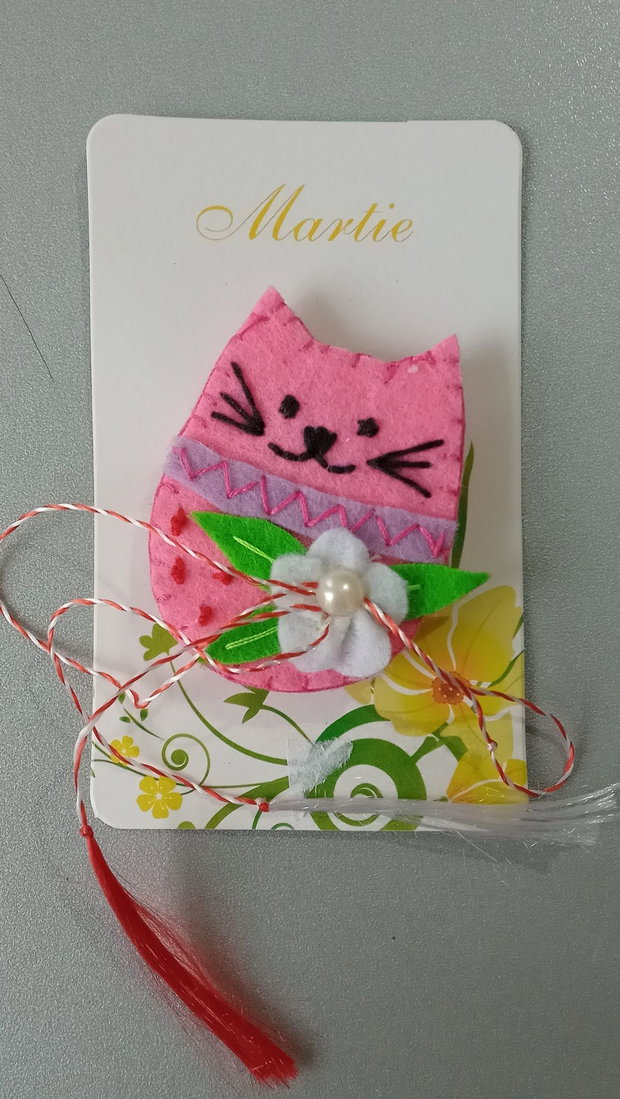 Martisor din fetru