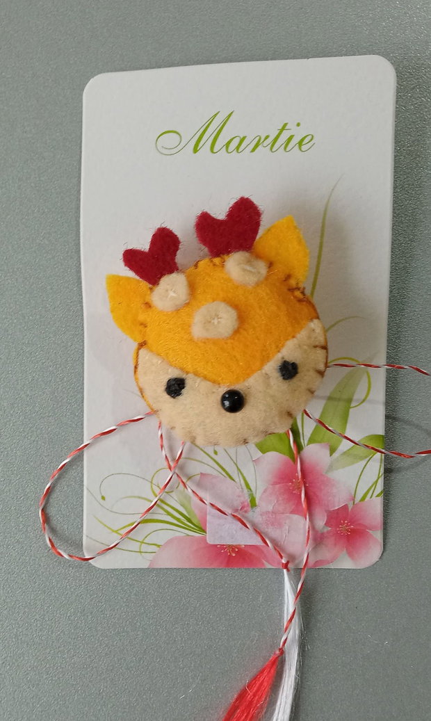 Martisor din fetru