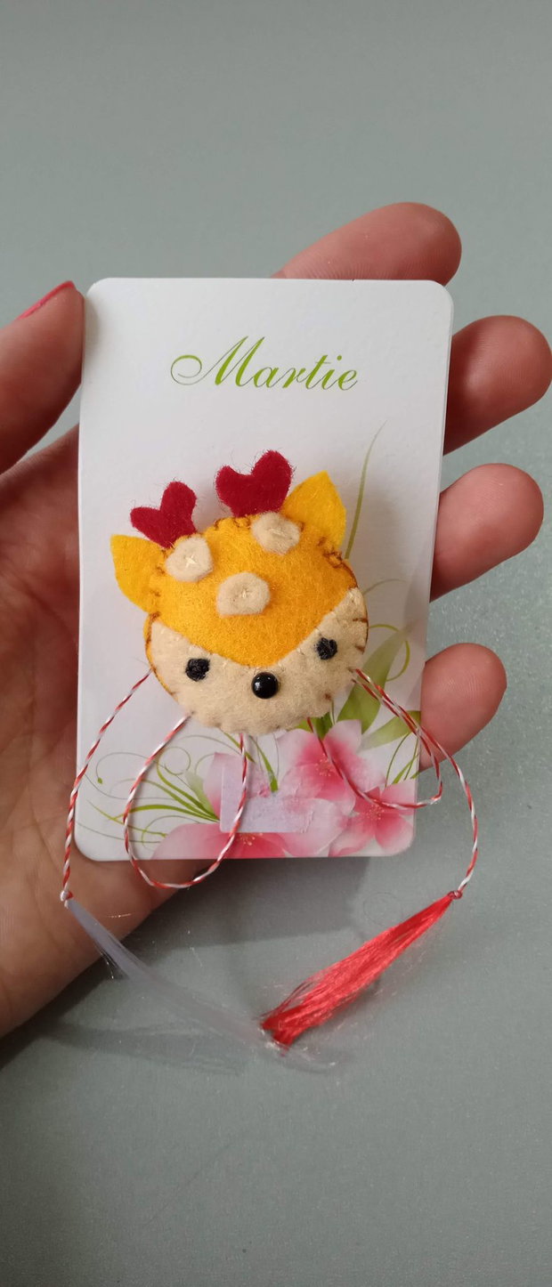 Martisor din fetru