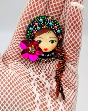 Broșa - Florica- Traditional Românesc