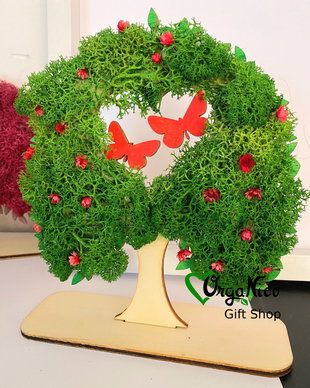 Pomul vietii , licheni si flori