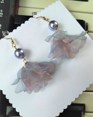 Cercei "LILAC ROSE"