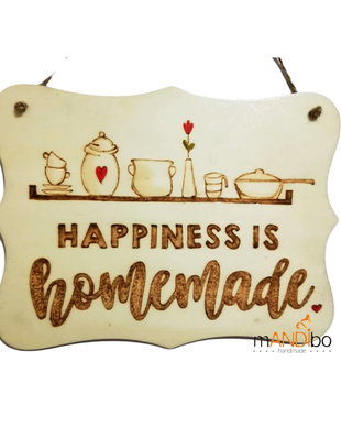 Tăbliță decorativă - Happiness is homemade