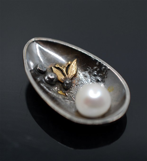 Pandantiv din argint 925 cu perla de cultura