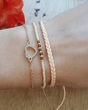 Bratara Martisor, Bratara minimalista pentru femei, Bratara Miyuki