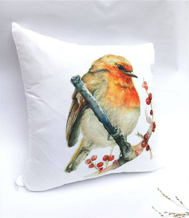 Pernă Robin - Home and Living, Nature and Colors Collection