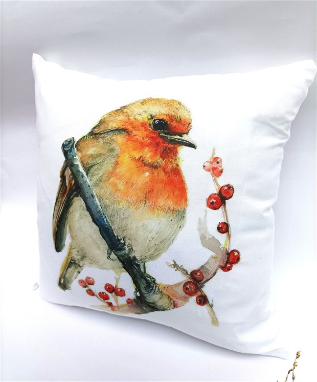 Pernă Robin - Home and Living, Nature and Colors Collection