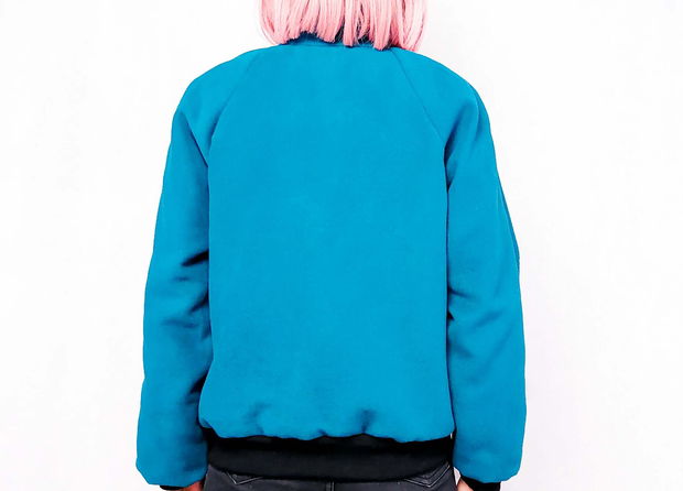 Bomber Jacket turquoise