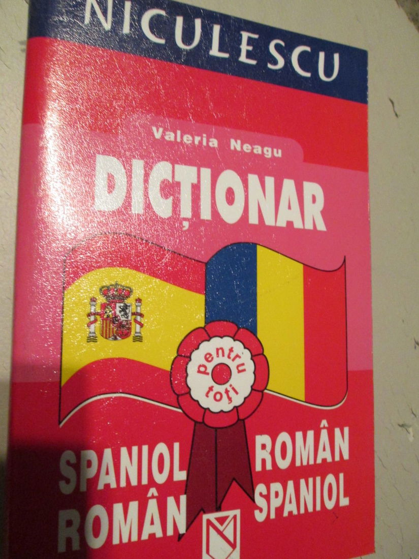 dictionar roman-spaniol/spaniol-roman