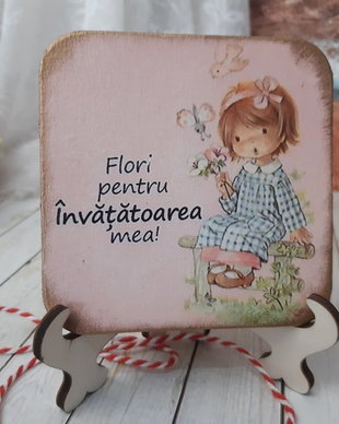 Felicitare pentru doamna invatatoare