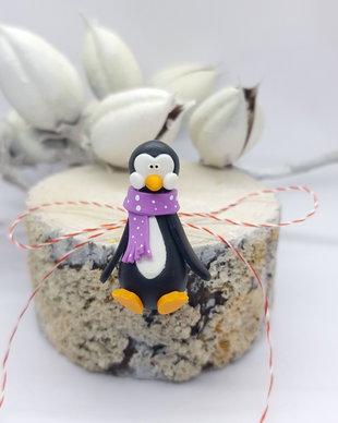 Mărțișor pinguin