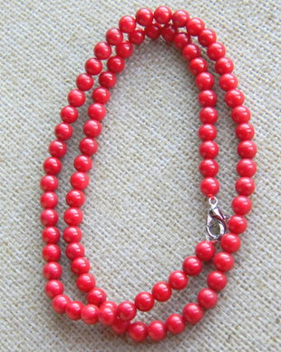 Margele coral 6 mm (CUI)