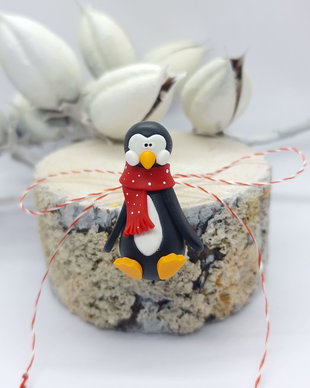 Mărțișor pinguin