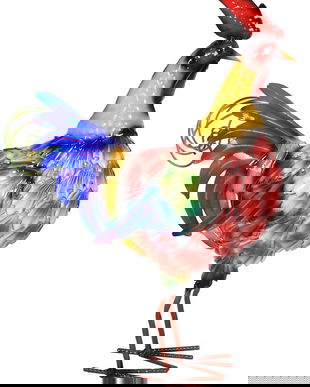 Cocos colorat din metal