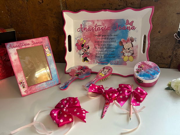 Set mot minnie mouse / set turta minnie mouse