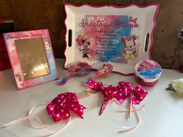 Set mot minnie mouse / set turta minnie mouse