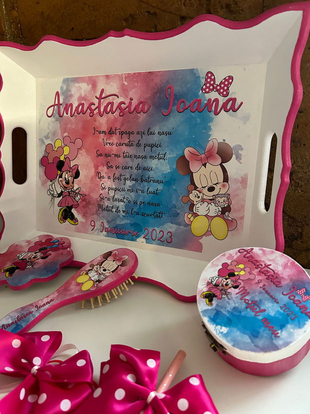 Set mot minnie mouse / set turta minnie mouse