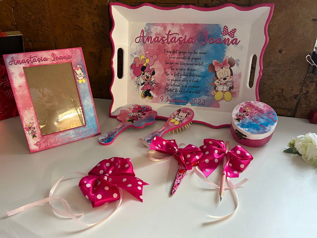 Set mot minnie mouse / set turta minnie mouse