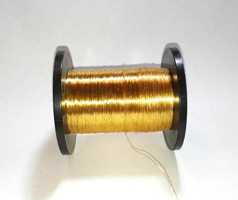 Sârmă modelaj 1mm, placată cu aur  SRN 010 Au big (144 m)