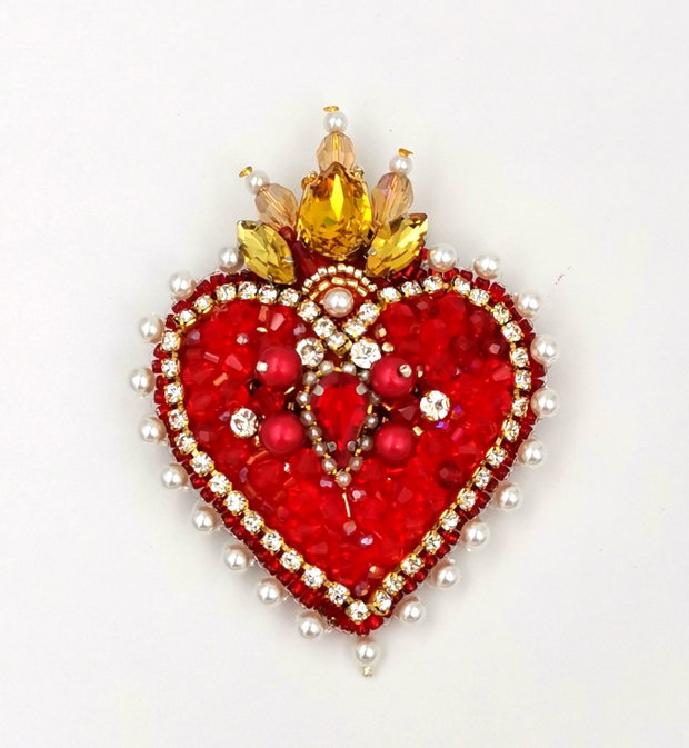 Rezervat Broșă Queen Heart