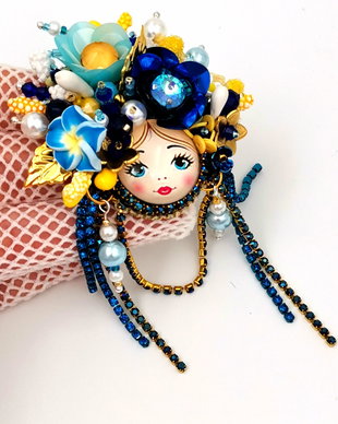 Rezervat Broșă - Blue Juliet