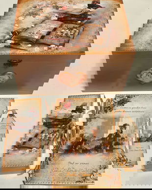 Cufar din lemn personalizat pentru doamna invatatoare, educatoare, diriginta, profesoara, tema vintage