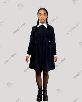 Rochie Wednesday Addams Adult