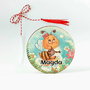 Martisor albinuta cu nume