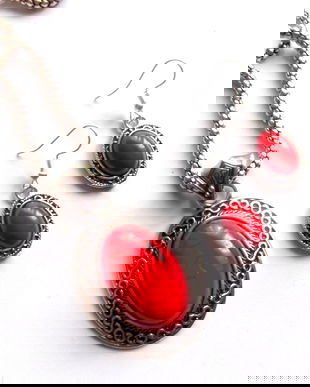 set howlite rosu 42332