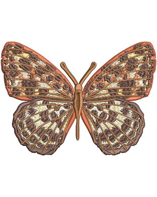 Fluture Decorativ brodat