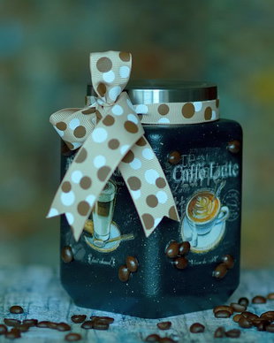 Borcan de depozitare Cafea, unicat