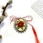 Brosa  , martisor  -trandafiras