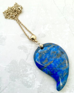 Pandantiv vintage Lapis lazuli