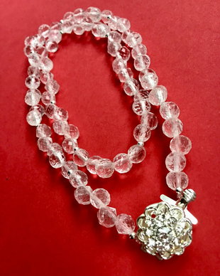 Colier CHOKER briolete Cuart de stanca
