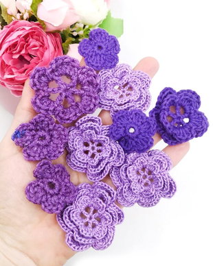 Floricele crosetate manual