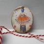 Martisor cu mesaj - magnet