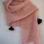 Accesoriu/sal/fular tricotat/crosetat