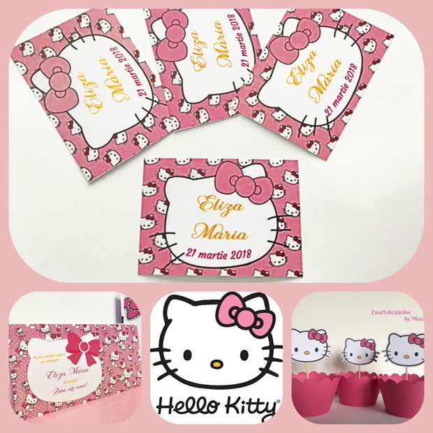 Etichete marturii Hello Kitty